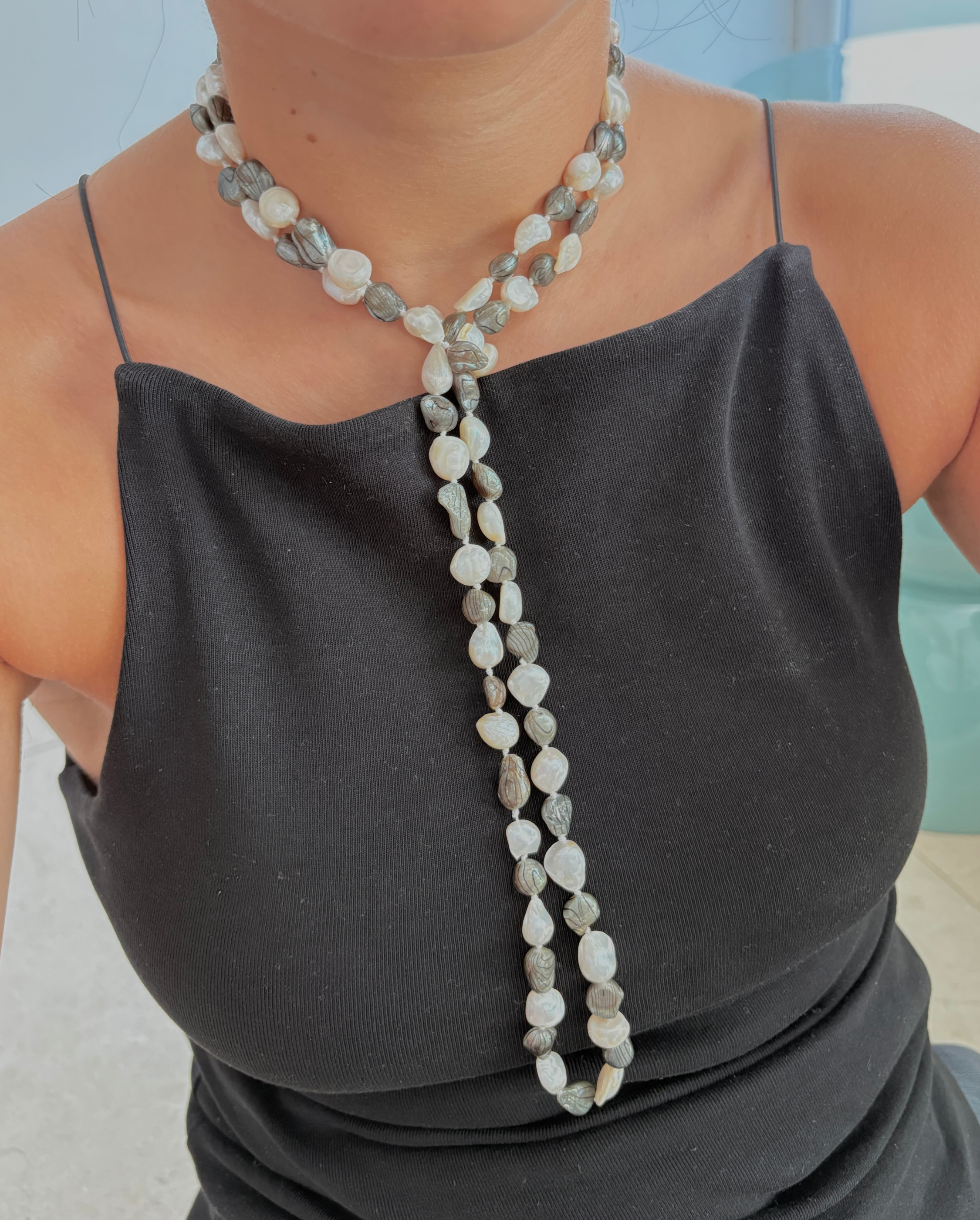 Collar Luma - Niebla